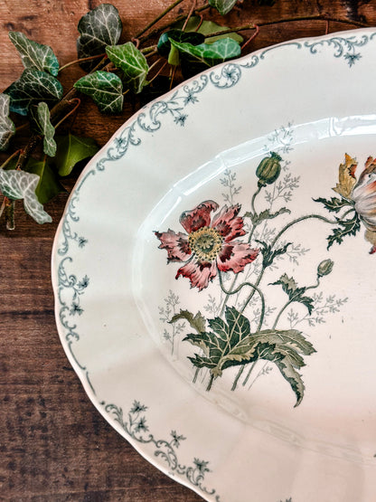 Elise Floral Platter