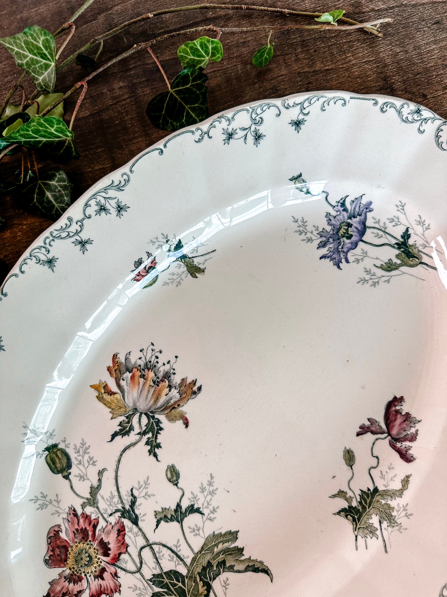 Elise Floral Platter